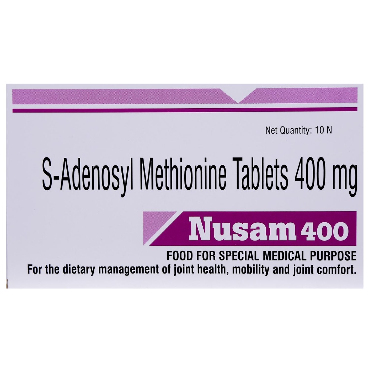 Nusam 400 Tablet 10's, Pack of 10 TABLETS Nusam 400 Tablet 10's, Pack of 10 TABLETS