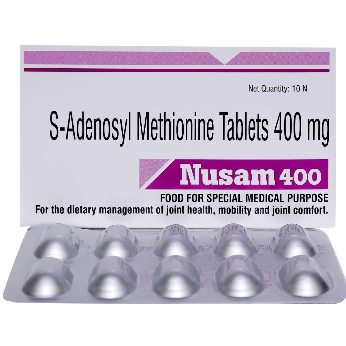 Nusam 400 Tablet 10's, Pack of 10 TABLETS Nusam 400 Tablet 10's, Pack of 10 TABLETS