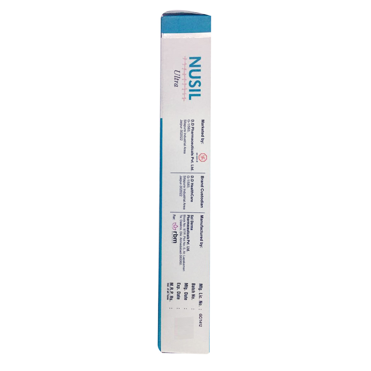 Nusil Ultra Gel 15 gm, Pack of 1 GEL Nusil Ultra Gel 15 gm, Pack of 1 GEL