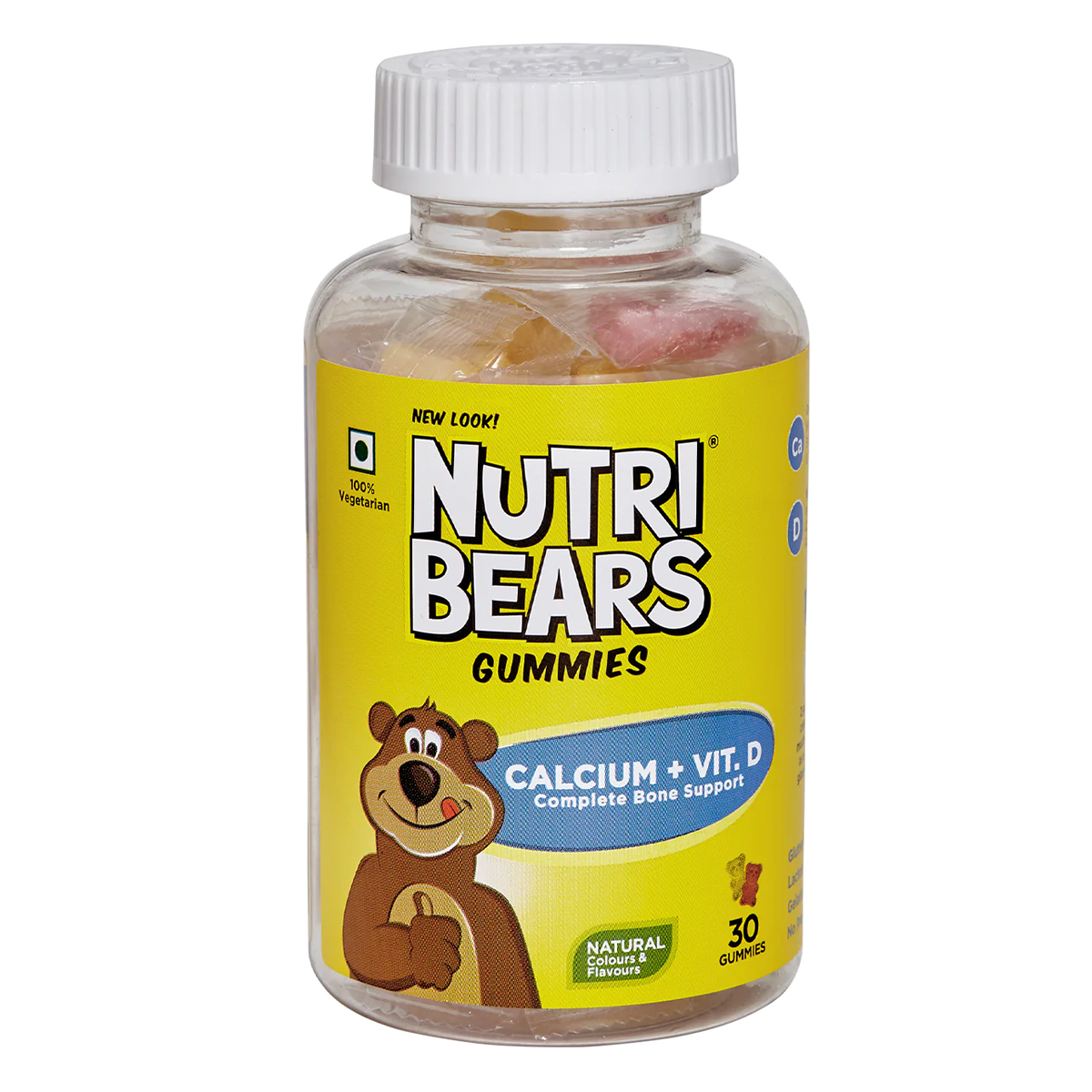 Buy NutriBears Calcium+Vit D Complete Bone Support Gummies, 30's Online