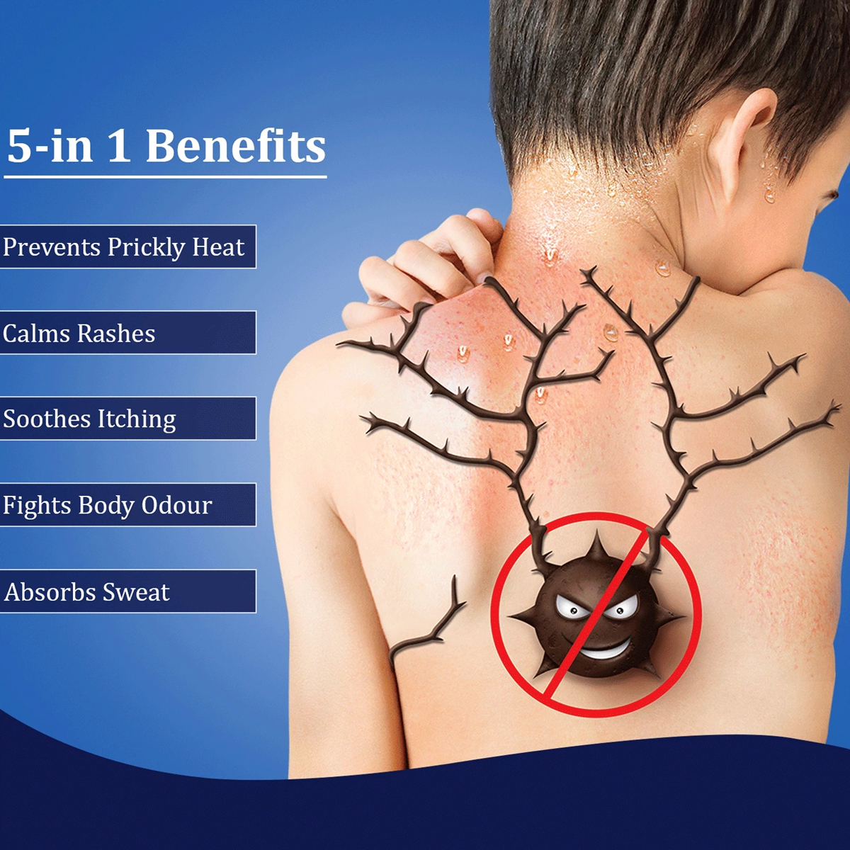 Nycil Germ Expert Cool Gulabjal Prickly Heat Talcum Powder 150 gm | Instant Germ Kill | Relieves Prickley Heat, Rashes, Itching | Fights Body Odour & Absorbs Sweat | With Fragrance Of Rose, Pack of 1 Nycil Germ Expert Cool Gulabjal Prickly Heat Talcum Powder 150 gm | Instant Germ Kill | Relieves Prickley Heat, Rashes, Itching | Fights Body Odour & Absorbs Sweat | With Fragrance Of Rose, Pack of 1