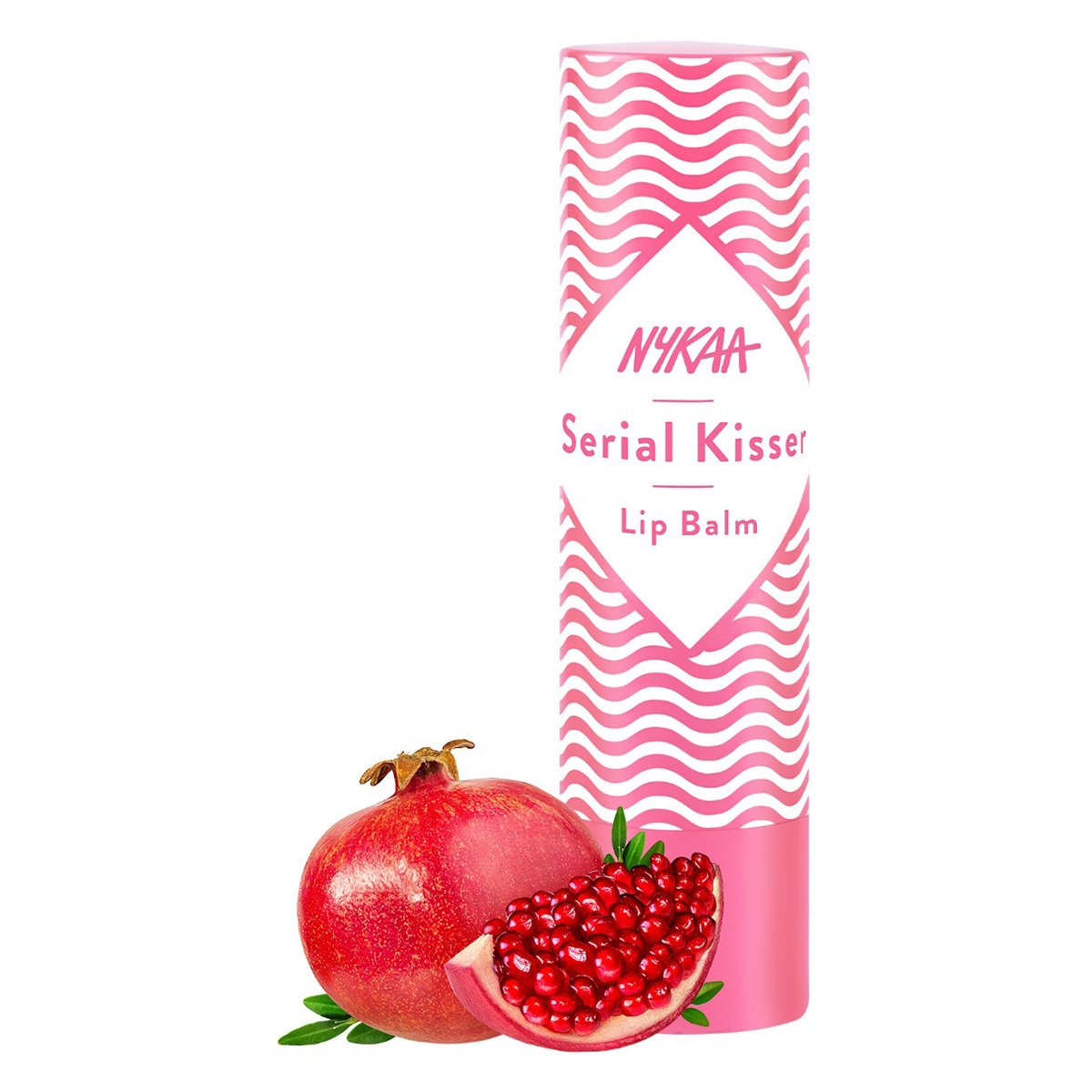 Nykaa Serial Kisser Pomegranate Flavour Lip Balm, 4.5 gm, Pack of 1 Nykaa Serial Kisser Pomegranate Flavour Lip Balm, 4.5 gm, Pack of 1