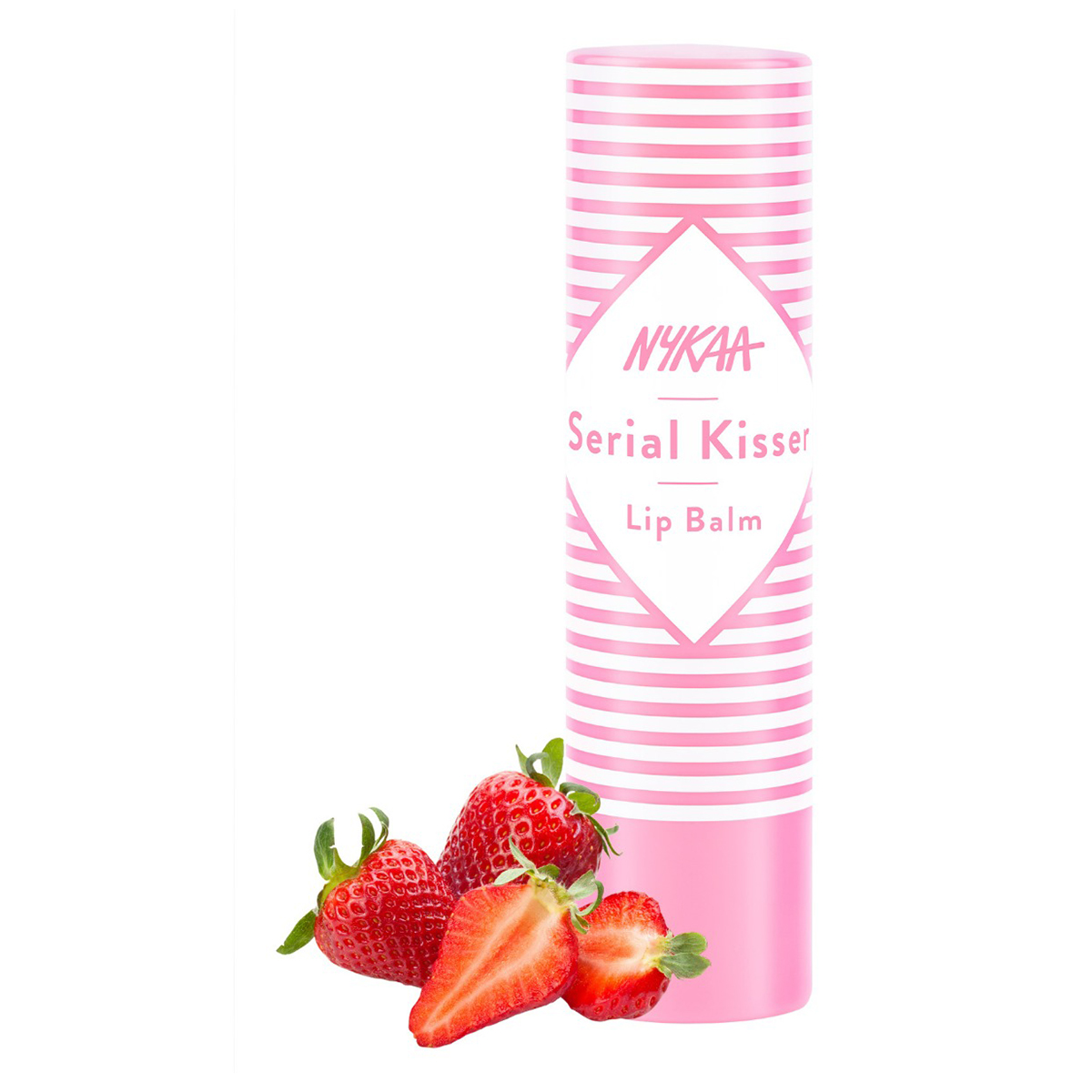 Nykaa Serial Kisser Strawberry Flavour Lip Balm, 4.5 gm, Pack of 1 Nykaa Serial Kisser Strawberry Flavour Lip Balm, 4.5 gm, Pack of 1