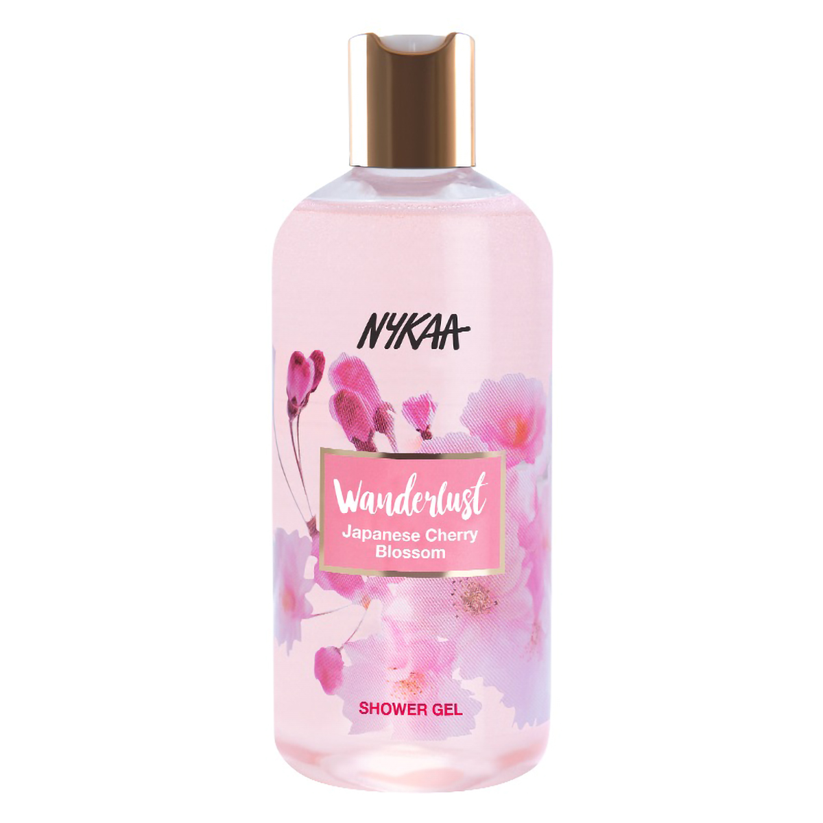 Nykaa Wanderlust Japanese Cherry Blossom Shower Gel 300 ml | Everyday Gentle Cleanser, Pack of 1 Nykaa Wanderlust Japanese Cherry Blossom Shower Gel 300 ml | Everyday Gentle Cleanser, Pack of 1