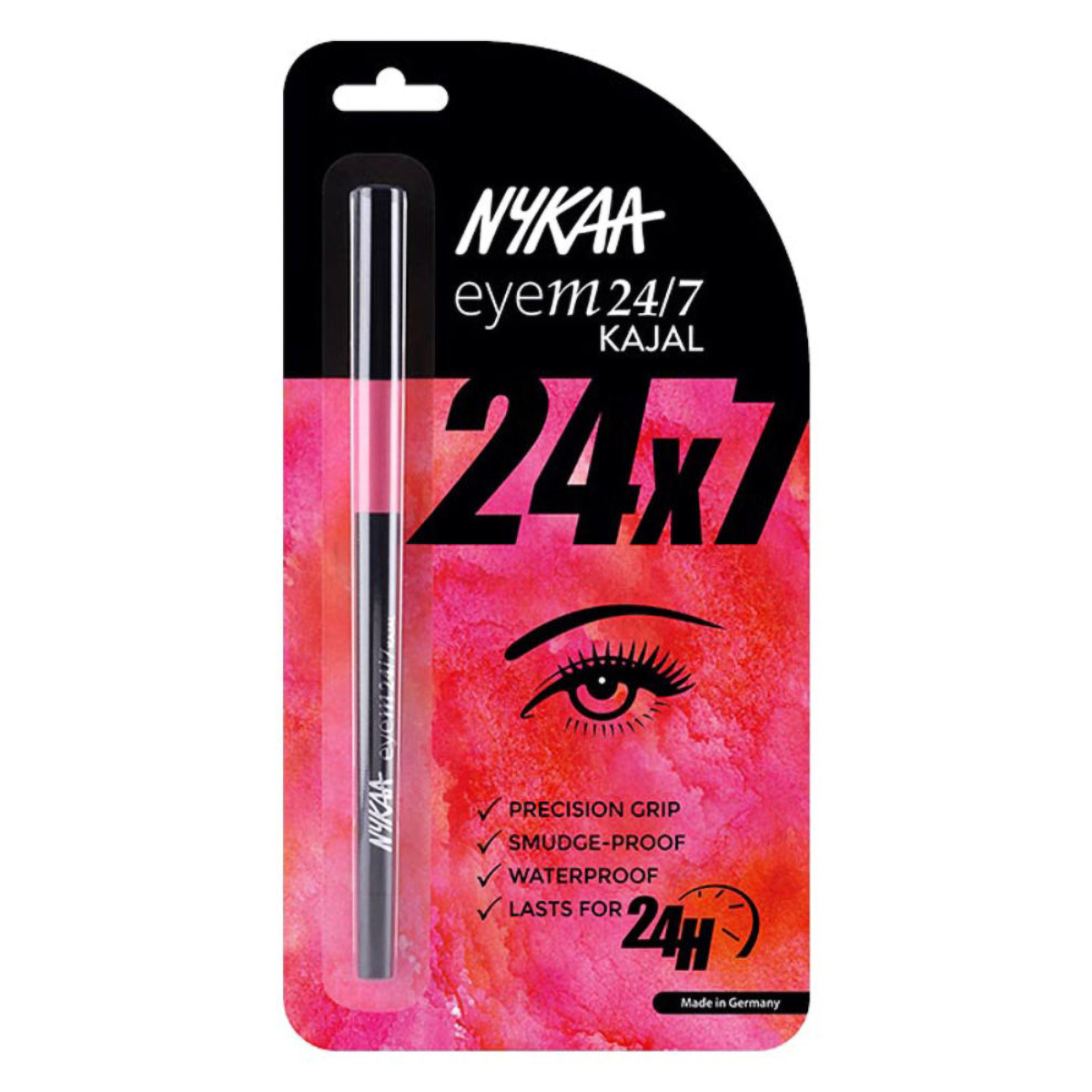 Nykaa Eyem 24/7 Kajal, 0.35 gm, Pack of 1 Nykaa Eyem 24/7 Kajal, 0.35 gm, Pack of 1