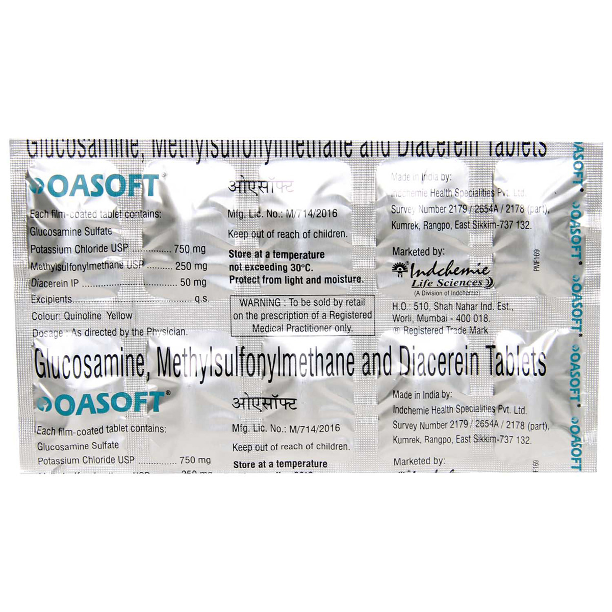 Oasoft Tablet 10's, Pack of 10 TABLETS Oasoft Tablet 10's, Pack of 10 TABLETS