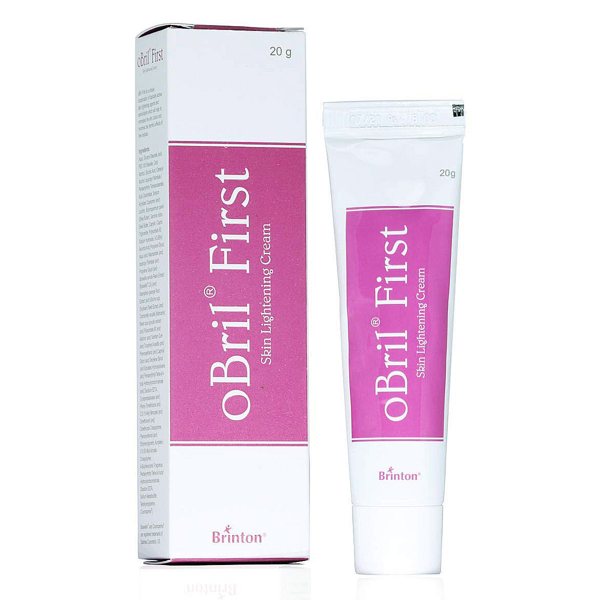 Obril First Skin Lightening Cream 20 gm, Pack of 1 Obril First Skin Lightening Cream 20 gm, Pack of 1