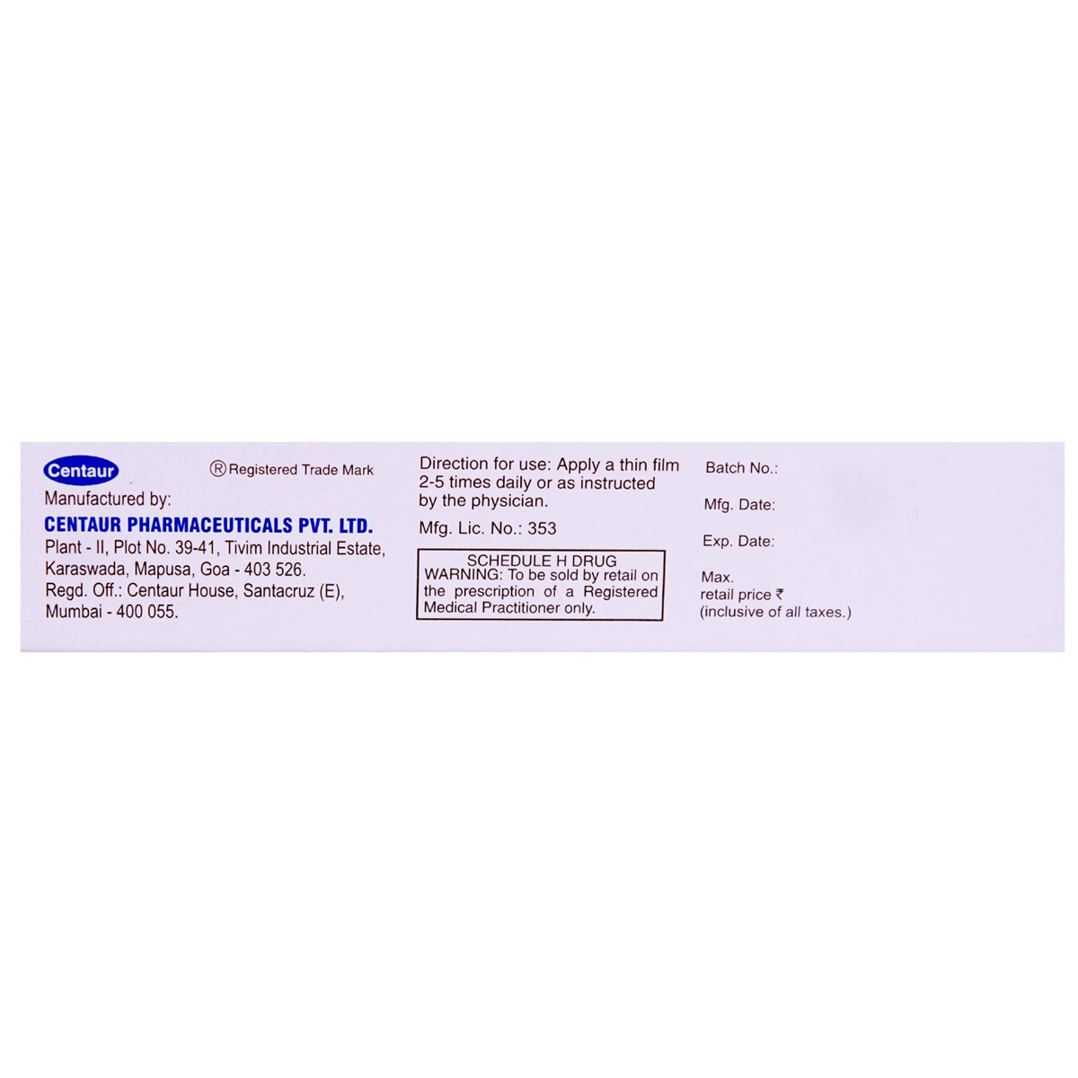 Ocupol Eye Ointment 5 gm, Pack of 1 Ocupol Eye Ointment 5 gm, Pack of 1