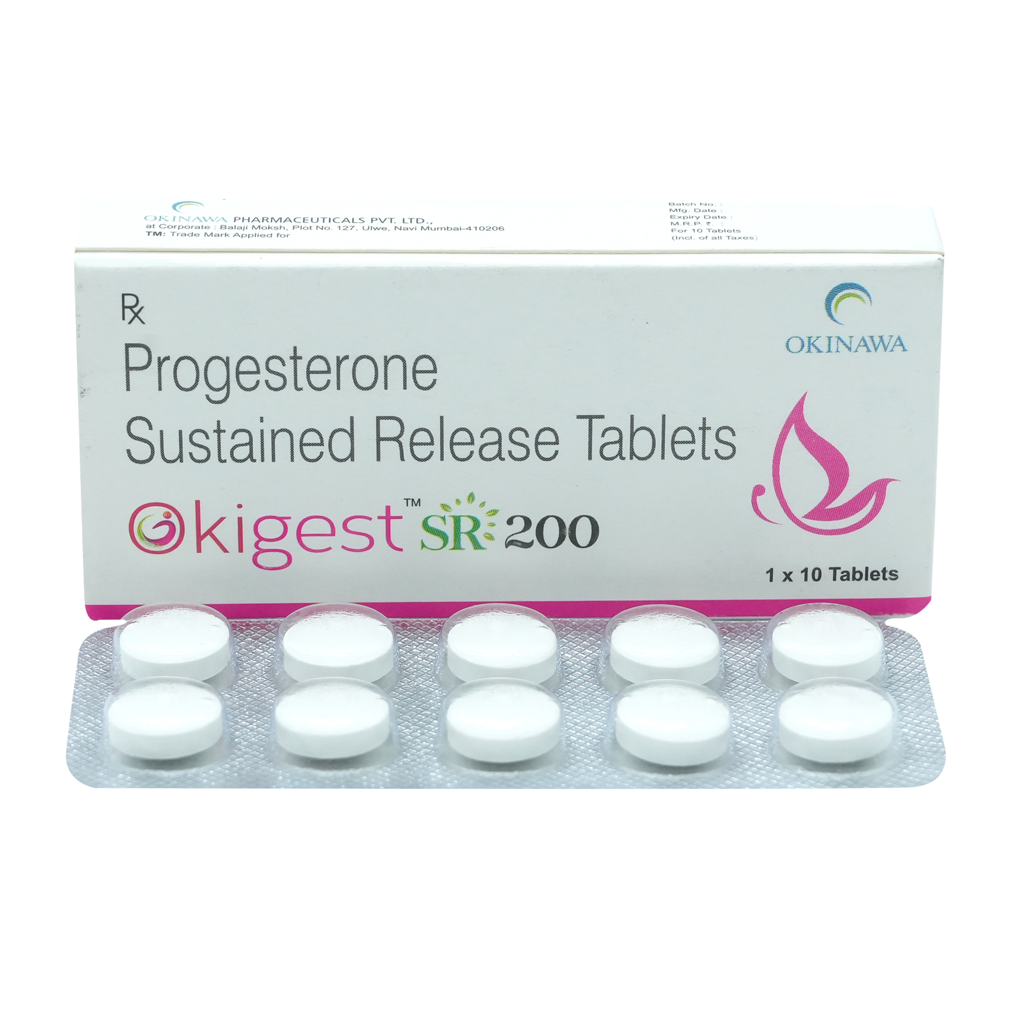 Okigest Sr-200Mg Tablet 10'S, Pack of 10 TabletS Okigest Sr-200Mg Tablet 10'S, Pack of 10 TabletS