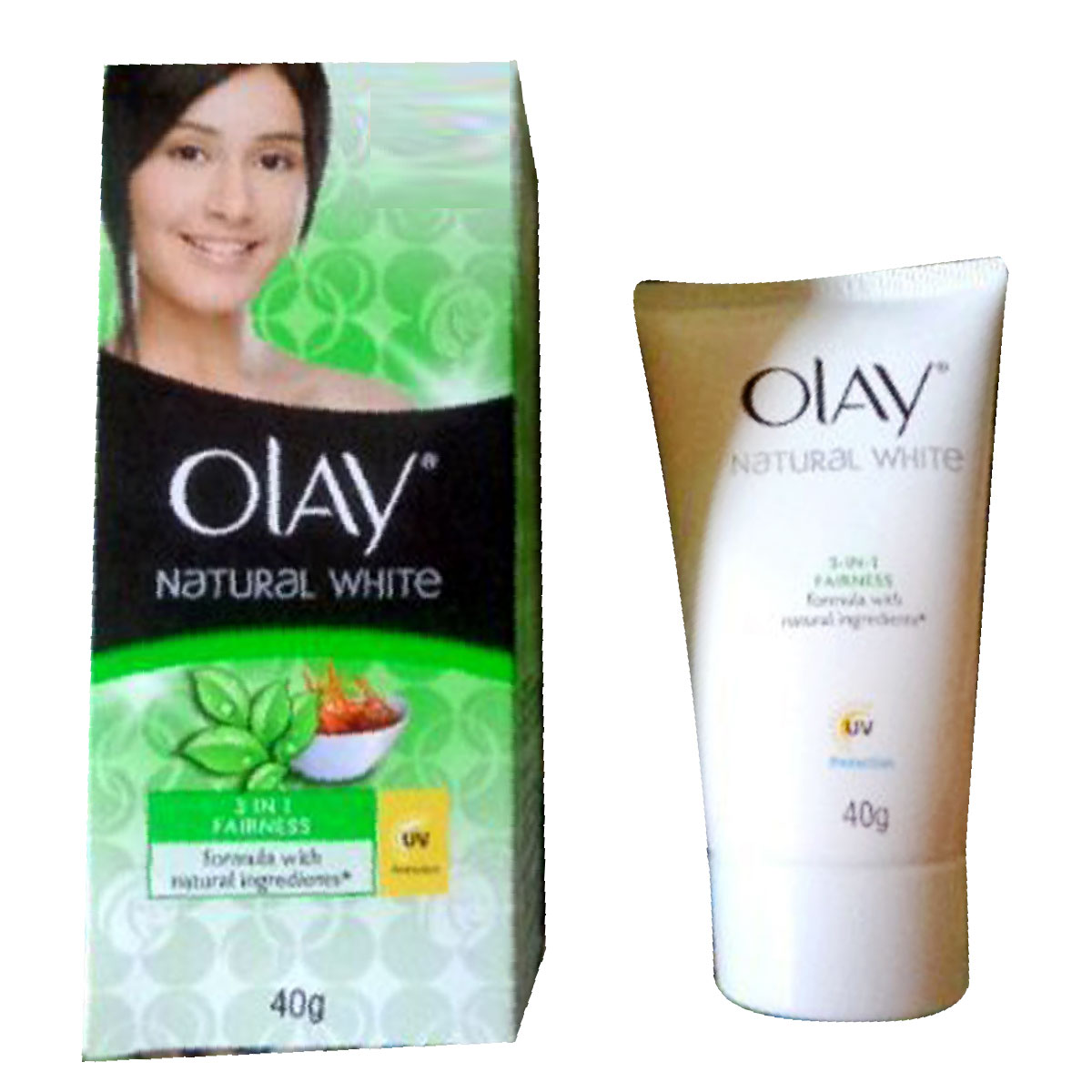 Olay Natural White 3-in-1 Fairness Cream, 40 gm, Pack of 1 Olay Natural White 3-in-1 Fairness Cream, 40 gm, Pack of 1