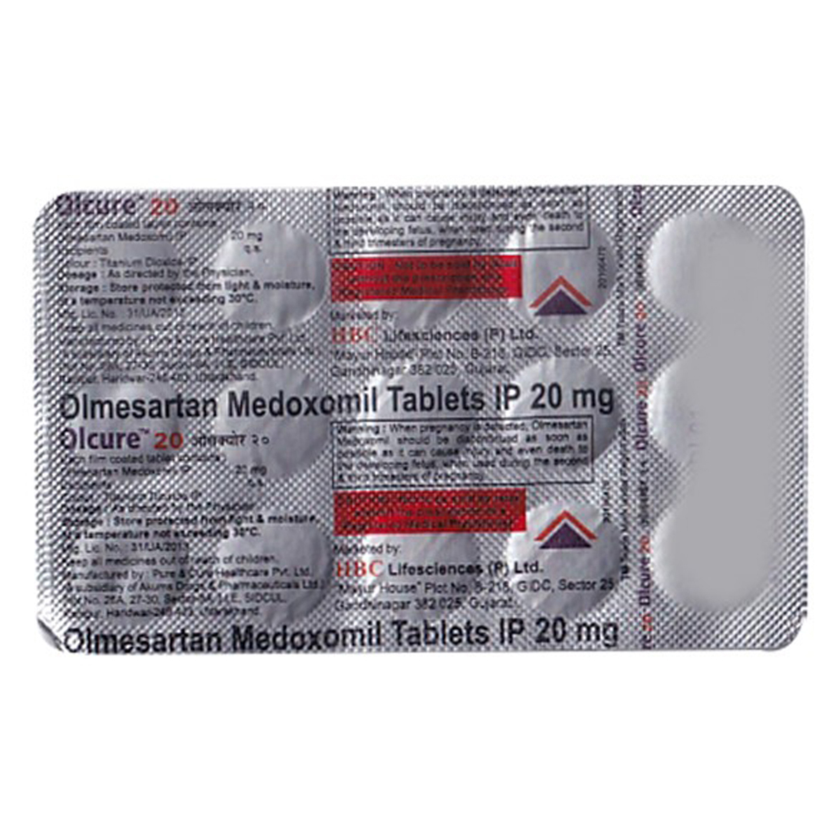 Olcure 20 Tablet 15's, Pack of 15 TABLETS Olcure 20 Tablet 15's, Pack of 15 TABLETS