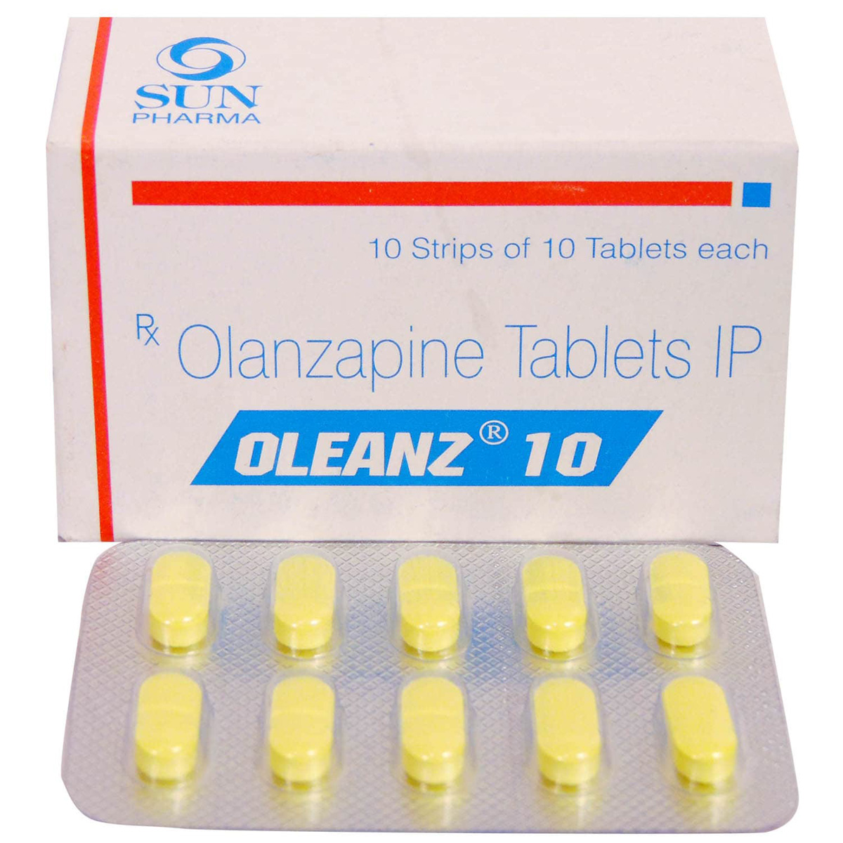 Oleanz 10 Tablet 10's, Pack of 10 TABLETS Oleanz 10 Tablet 10's, Pack of 10 TABLETS
