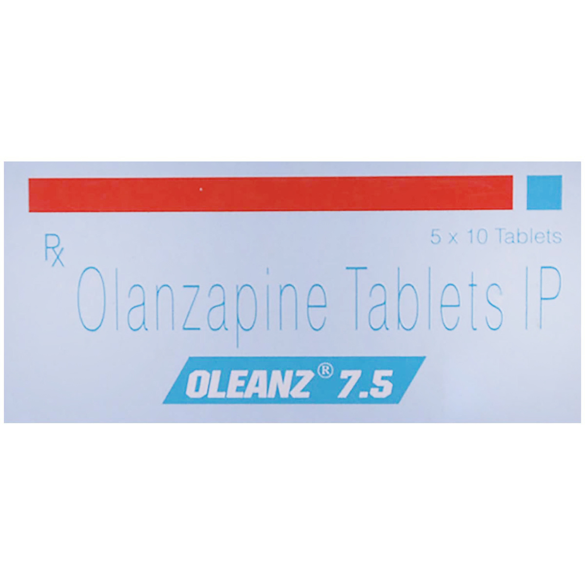 Oleanz 7.5 Tablet 10's, Pack of 10 TABLETS Oleanz 7.5 Tablet 10's, Pack of 10 TABLETS