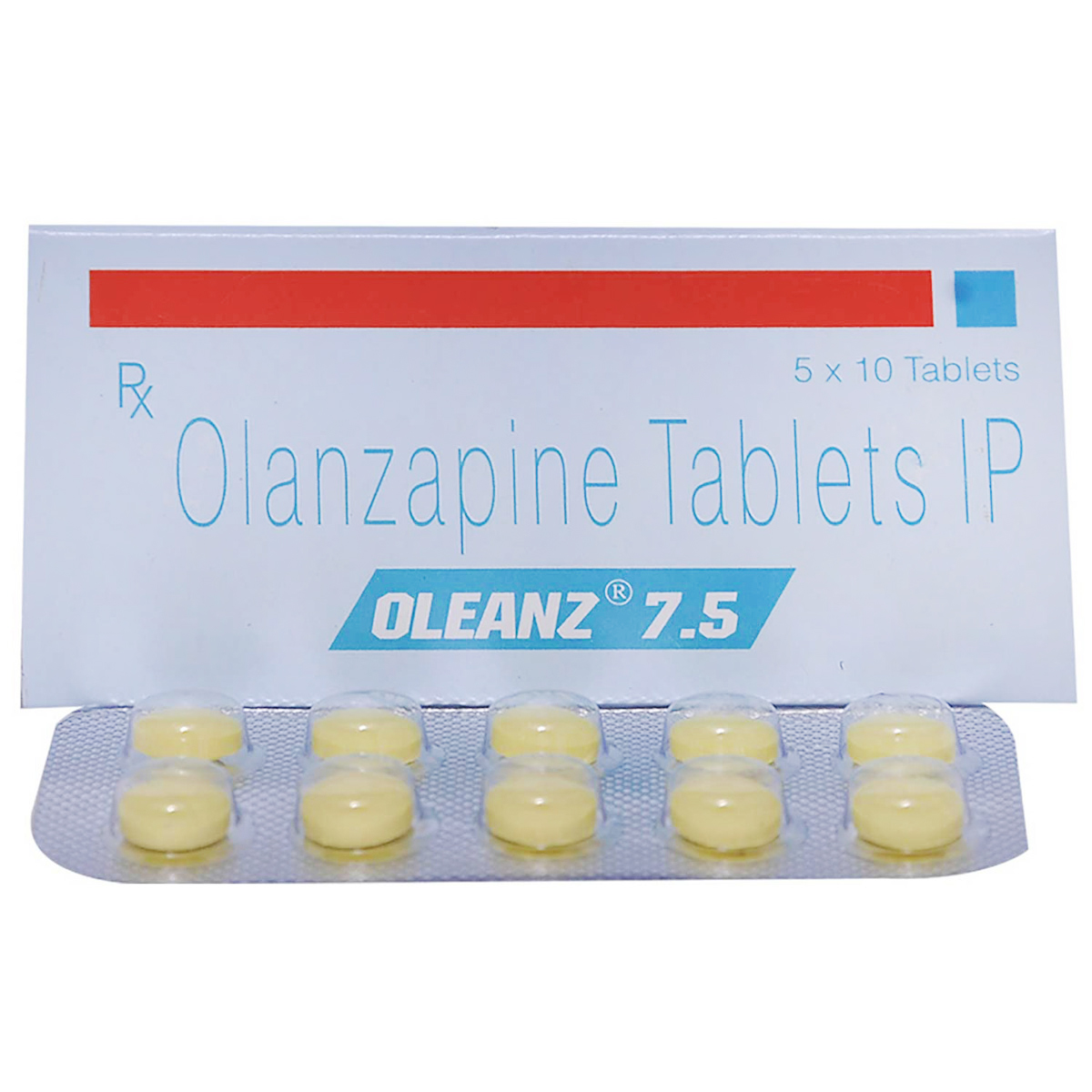 Oleanz 7.5 Tablet 10's, Pack of 10 TABLETS Oleanz 7.5 Tablet 10's, Pack of 10 TABLETS