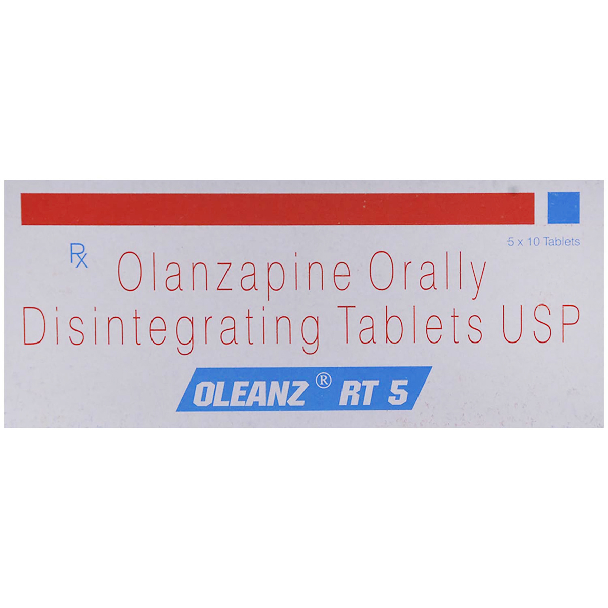 Oleanz RT 5 Tablet 10's, Pack of 10 TABLETS Oleanz RT 5 Tablet 10's, Pack of 10 TABLETS