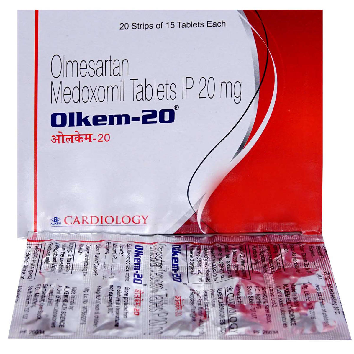 Olkem-20 Tablet 15's, Pack of 15 TABLETS Olkem-20 Tablet 15's, Pack of 15 TABLETS