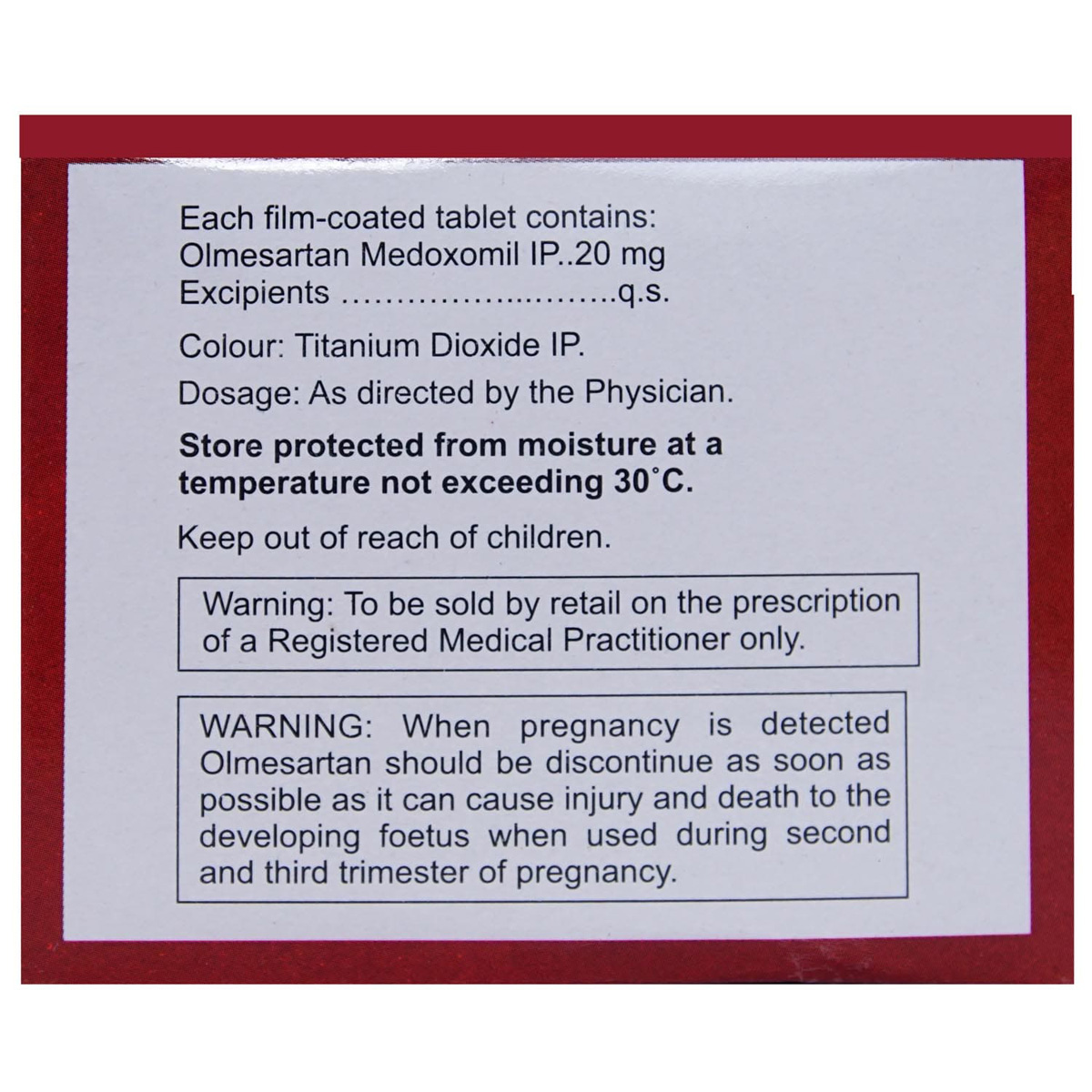 Olkem-20 Tablet 15's, Pack of 15 TABLETS Olkem-20 Tablet 15's, Pack of 15 TABLETS