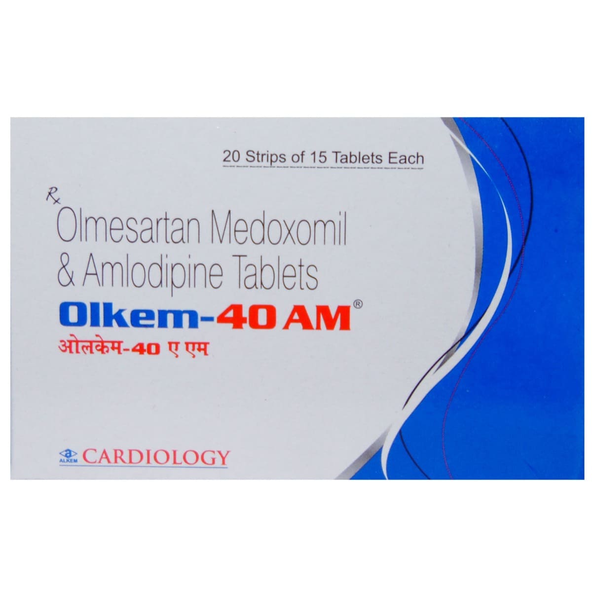 Olkem-40 AM Tablet 15's, Pack of 15 TabletS Olkem-40 AM Tablet 15's, Pack of 15 TabletS