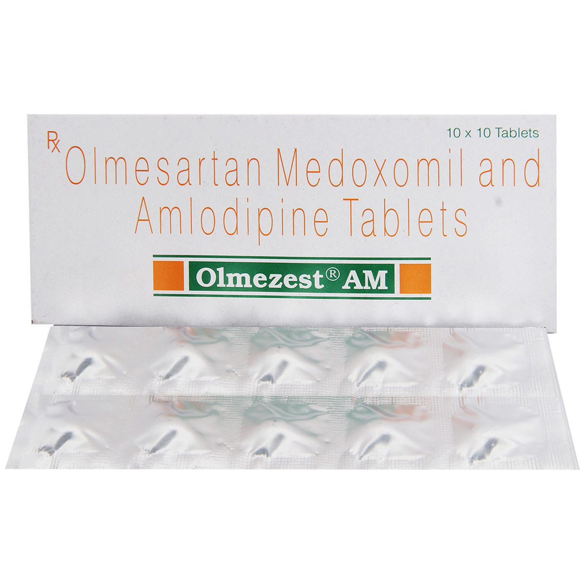 Olmezest AM Tablet 10's, Pack of 10 TABLETS Olmezest AM Tablet 10's, Pack of 10 TABLETS