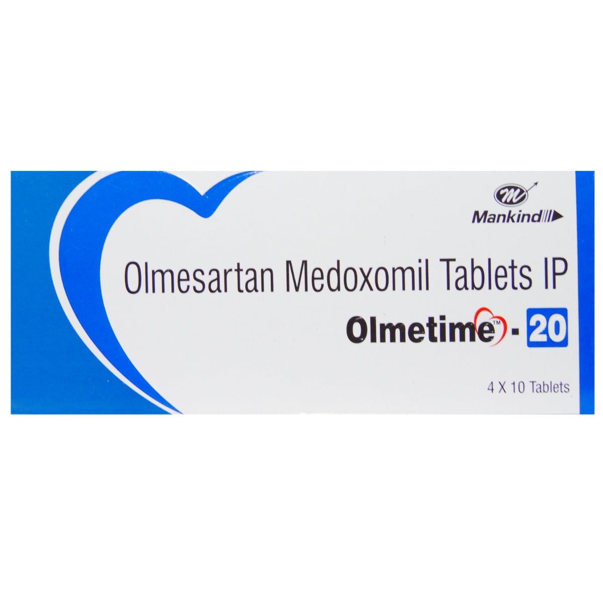 Olmetime-20 Tablet 10's, Pack of 10 TabletS Olmetime-20 Tablet 10's, Pack of 10 TabletS