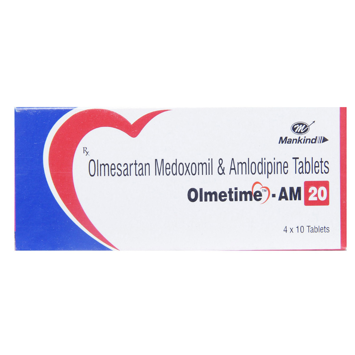 Buy Olmetime-AM 20 Tablet 10's Online