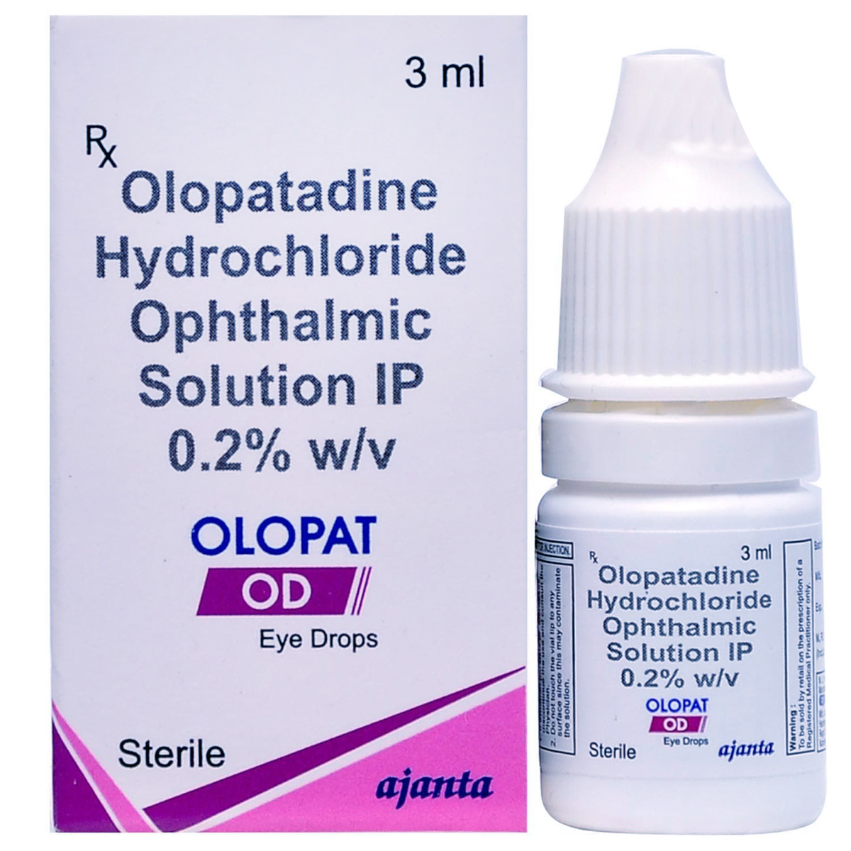 Olopat OD Eye Drops 3 ml, Pack of 1 EYE DROPS Olopat OD Eye Drops 3 ml, Pack of 1 EYE DROPS