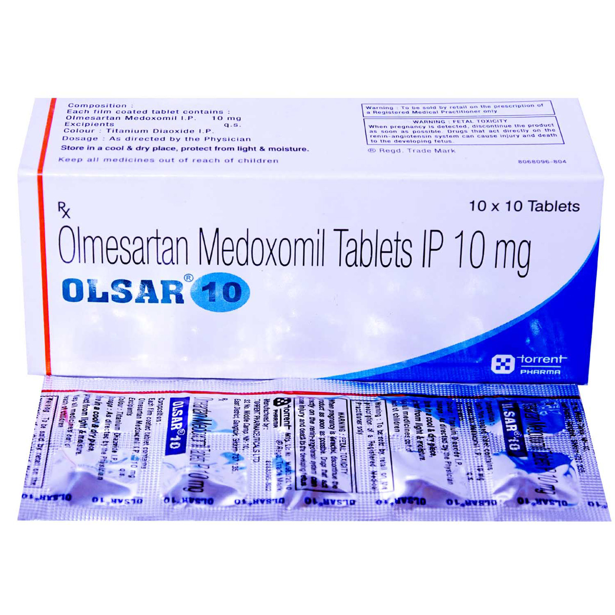 Olsar 10 Tablet 10's, Pack of 10 TABLETS Olsar 10 Tablet 10's, Pack of 10 TABLETS