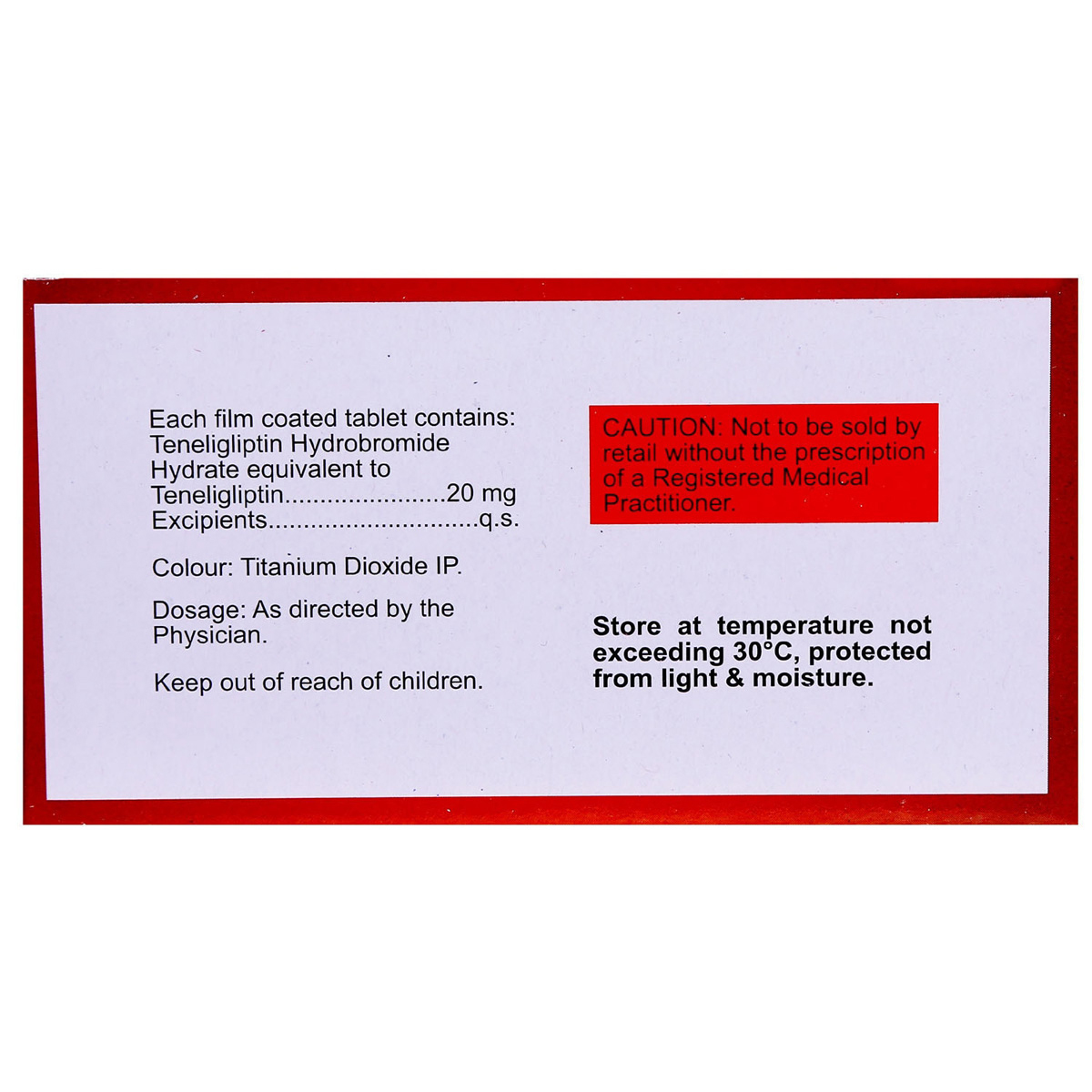 Olymprix 20 mg Tablet 15's, Pack of 15 TABLETS Olymprix 20 mg Tablet 15's, Pack of 15 TABLETS