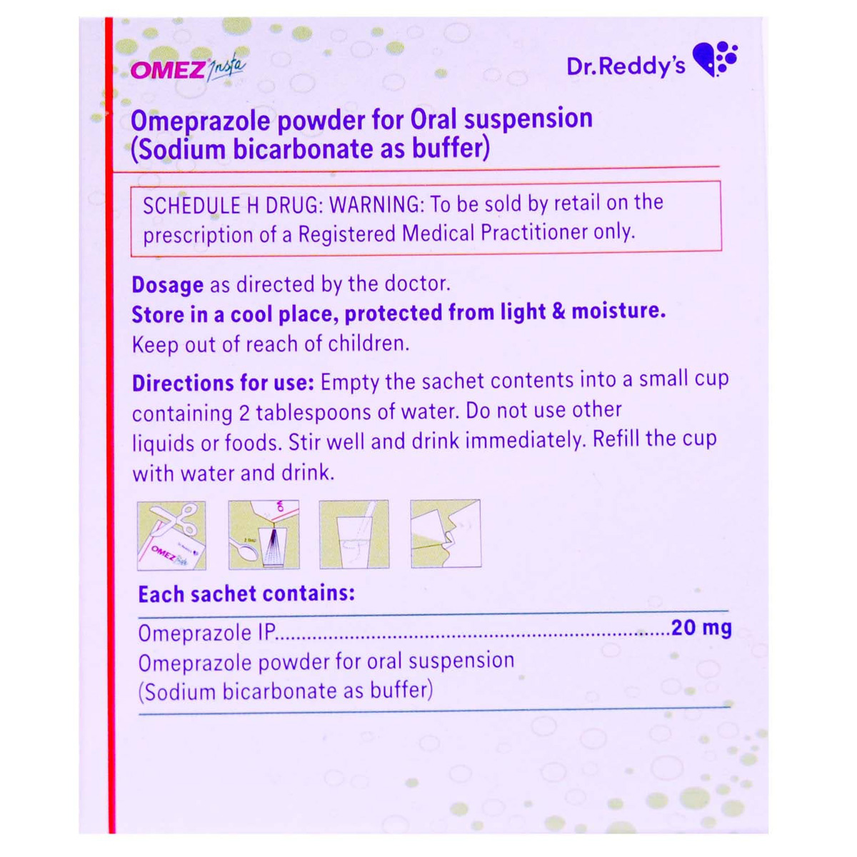 Omez Insta Mint Sachet 5.9 gm, Pack of 1 POWDER Omez Insta Mint Sachet 5.9 gm, Pack of 1 POWDER