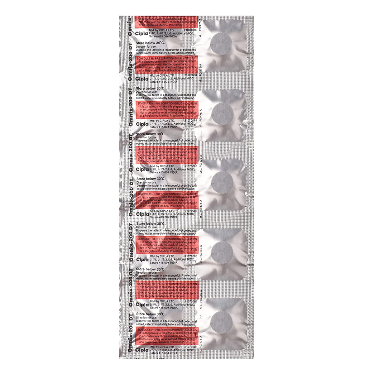 Omnix 200 mg Tablet 10's, Pack of 10 TabletS Omnix 200 mg Tablet 10's, Pack of 10 TabletS