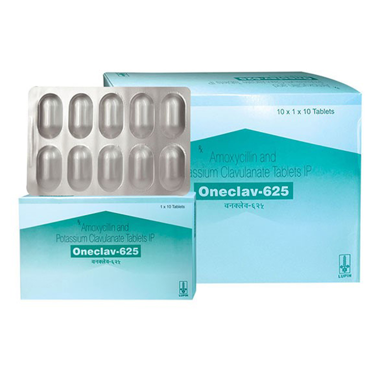 Oneclav 625 mg Tablet 10's, Pack of 10 TabletS Oneclav 625 mg Tablet 10's, Pack of 10 TabletS