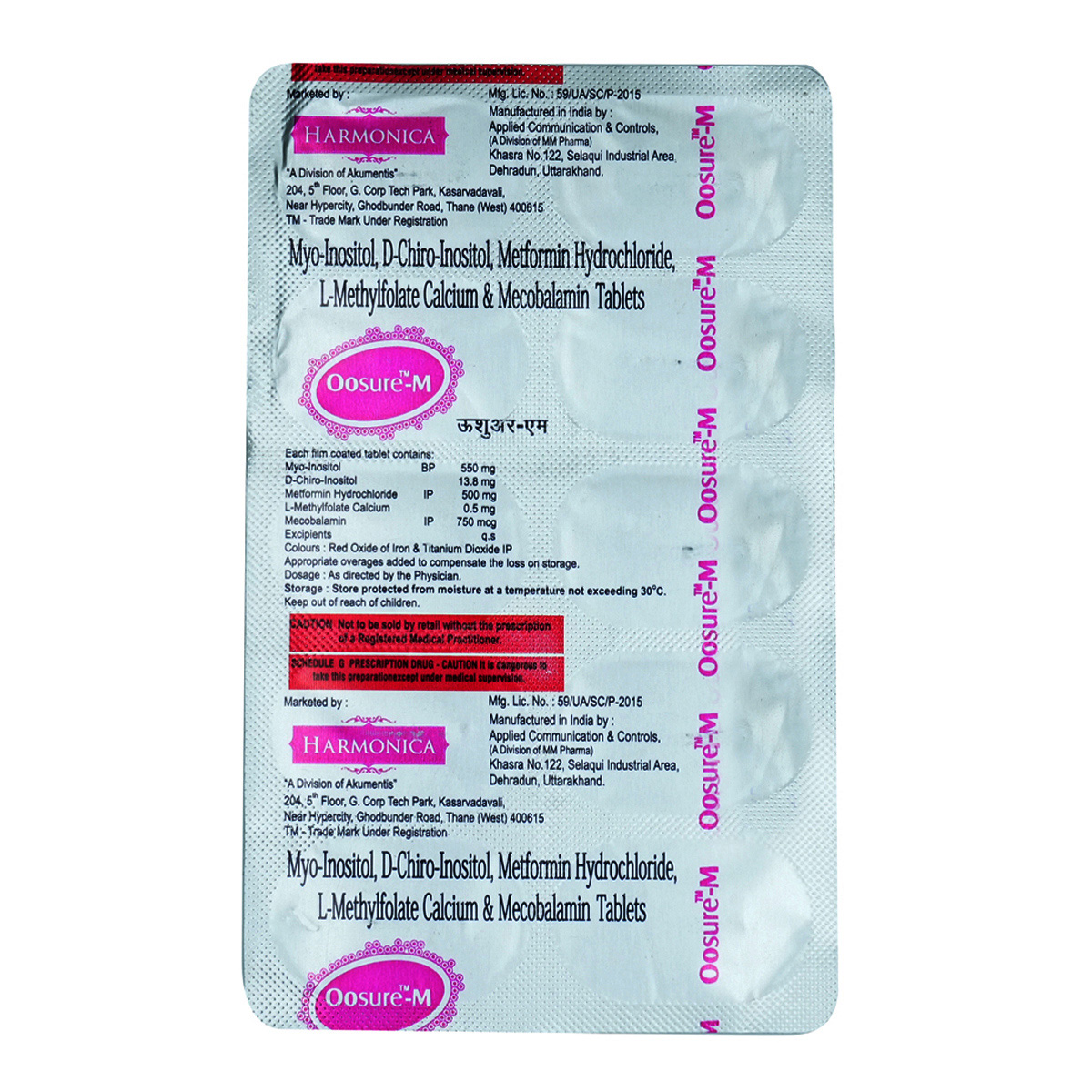 Oosure M Tablet 10's