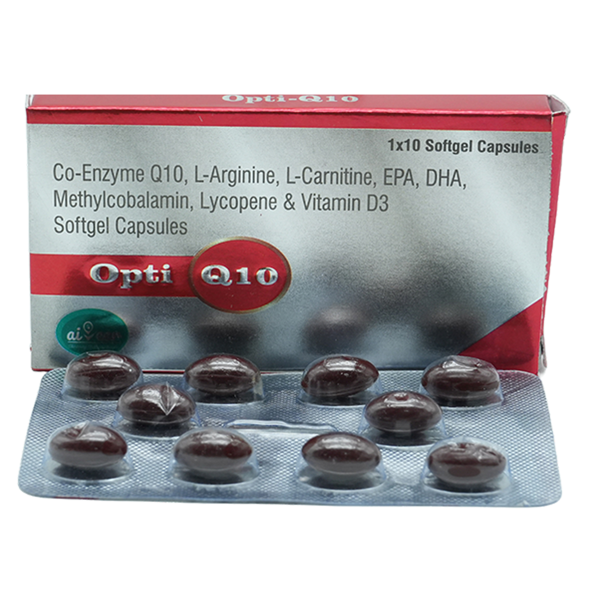 Opti-Q10 Softgel Capsule 10'S, Pack of 10 CapsuleS Opti-Q10 Softgel Capsule 10'S, Pack of 10 CapsuleS