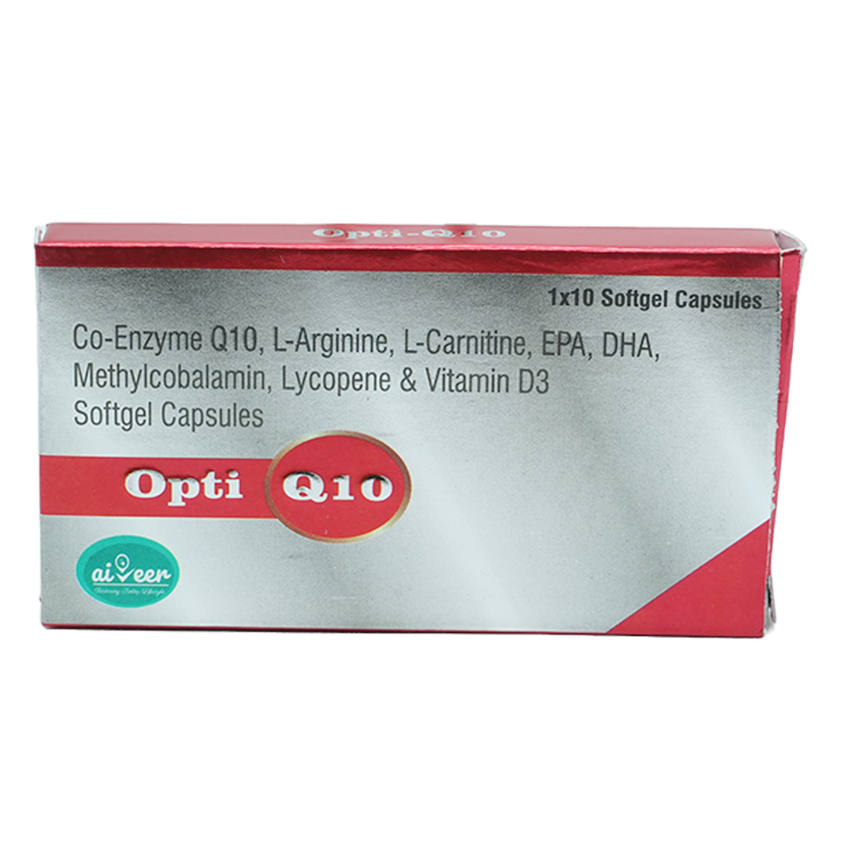 Opti-Q10 Softgel Capsule 10'S, Pack of 10 CapsuleS Opti-Q10 Softgel Capsule 10'S, Pack of 10 CapsuleS