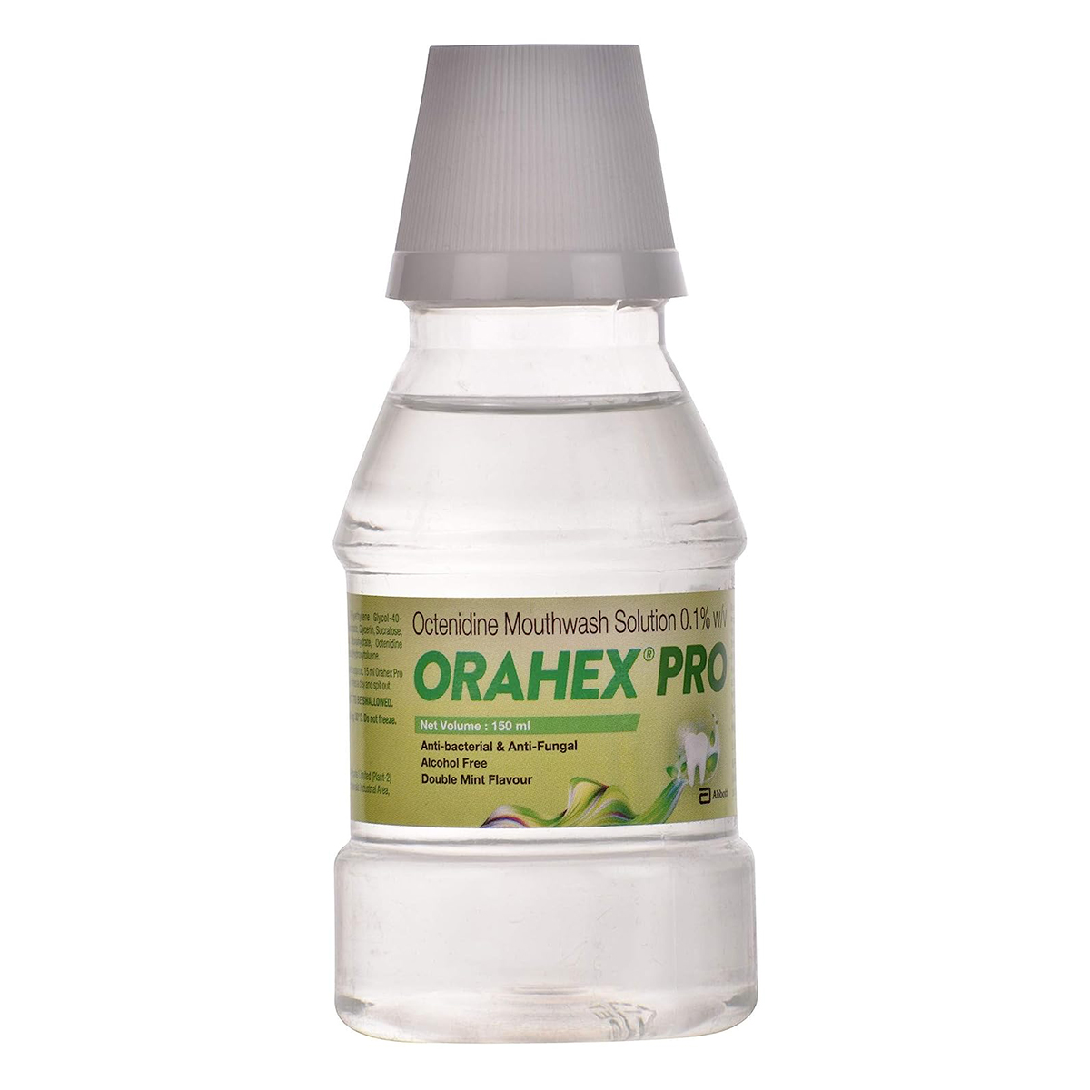 Orahex Pro Double Mint Mouth Wash 150 ml, Pack of 1 MOUTH WASH Orahex Pro Double Mint Mouth Wash 150 ml, Pack of 1 MOUTH WASH