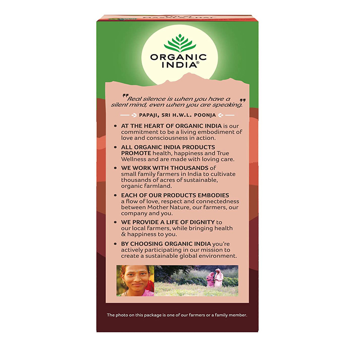 Organic India Tulsi Masala Chai Infusion Tea Bags, 25 Count Organic India Tulsi Masala Chai Infusion Tea Bags, 25 Count