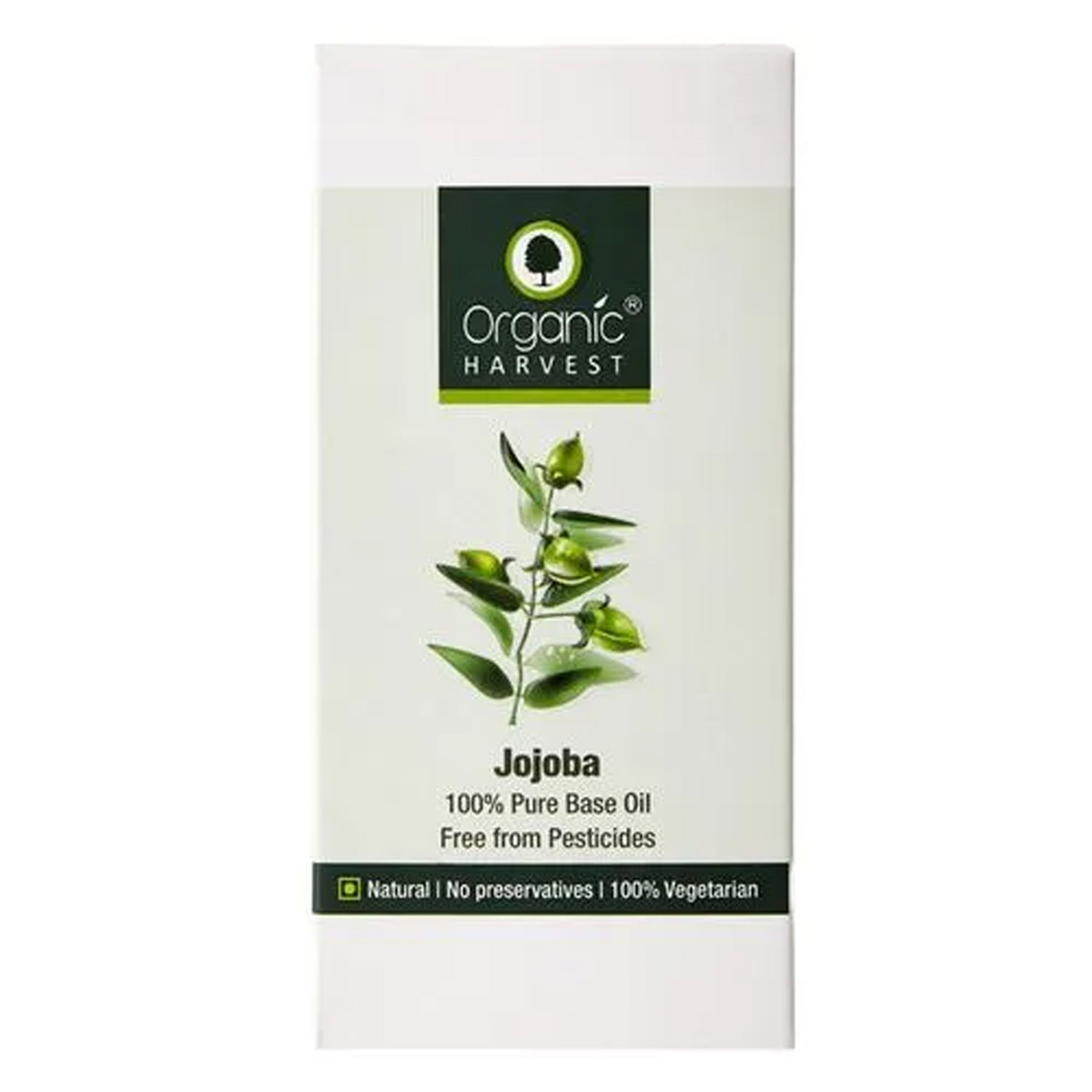 Organic Harvest Jojoba Oil 60 ml | Pure Jojoba Oil | Reduce Finelines & Wrinkles | Boost Skin & Hair Radiance | For Skin care & Hair Care | 100% Orgainc, Pack of 1 Organic Harvest Jojoba Oil 60 ml | Pure Jojoba Oil | Reduce Finelines & Wrinkles | Boost Skin & Hair Radiance | For Skin care & Hair Care | 100% Orgainc, Pack of 1