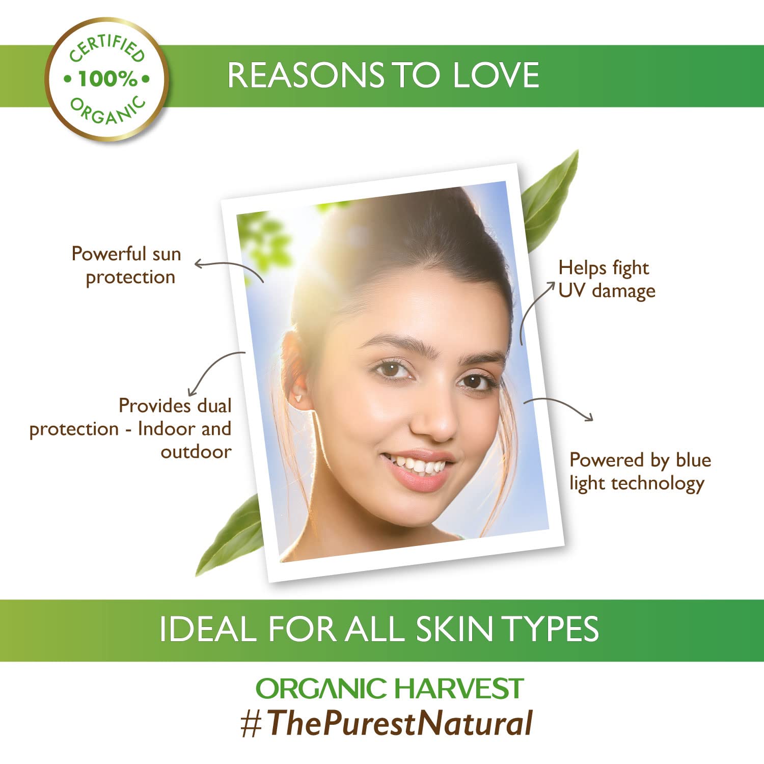 Organic Harvest Daily Day Cream SPF 30, 50 gm, Pack of 1 Organic Harvest Daily Day Cream SPF 30, 50 gm, Pack of 1