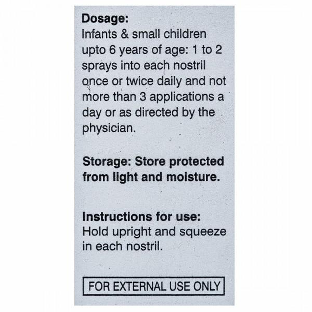 Orinase Paediatric Nasal Spray 10 ml, Pack of 1 DROPS Orinase Paediatric Nasal Spray 10 ml, Pack of 1 DROPS