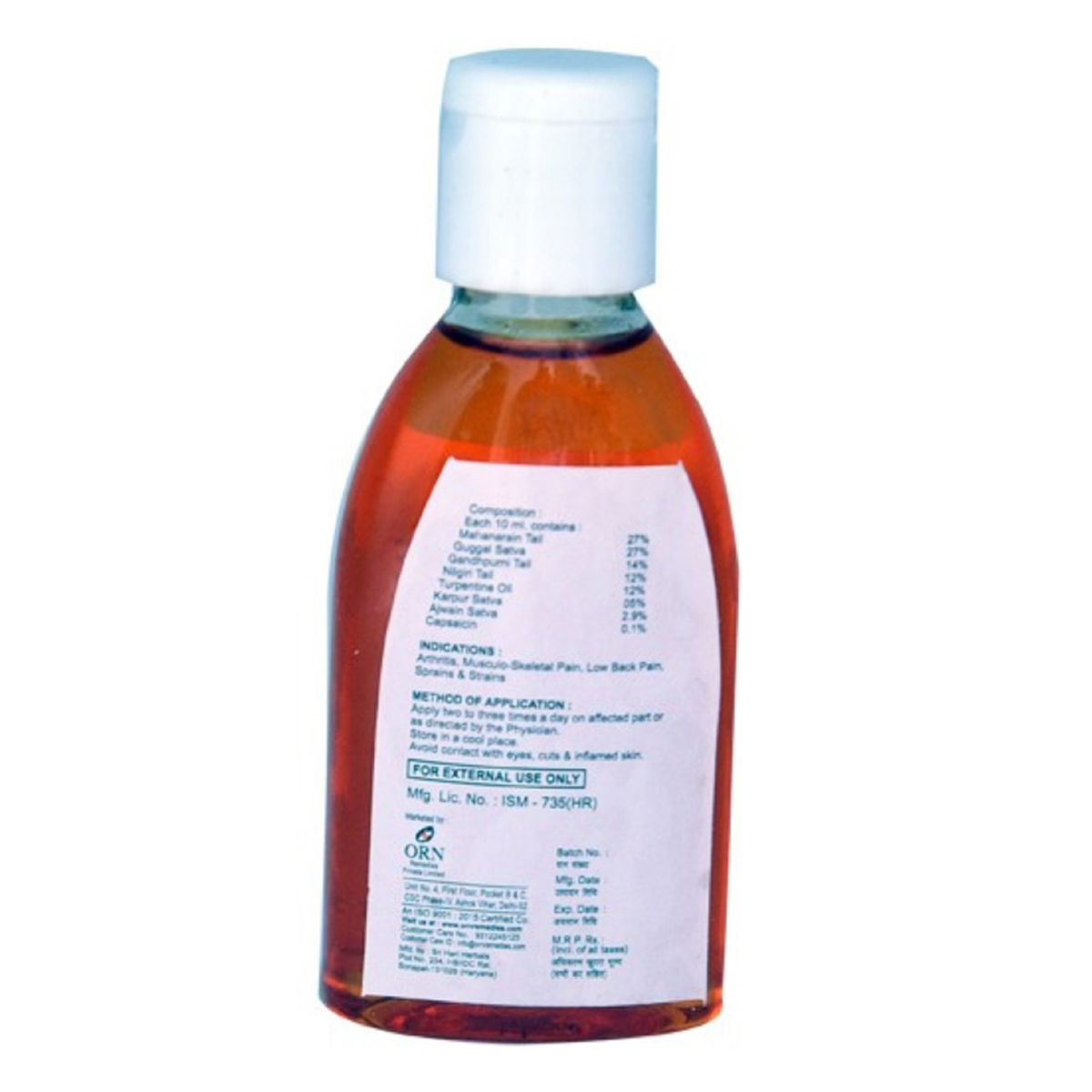 Oridase Pain Oil, 50 ml, Pack of 1 Oridase Pain Oil, 50 ml, Pack of 1