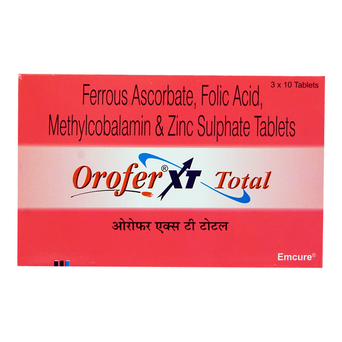Orofer XT Total Tablet 10's, Pack of 10 TabletS Orofer XT Total Tablet 10's, Pack of 10 TabletS