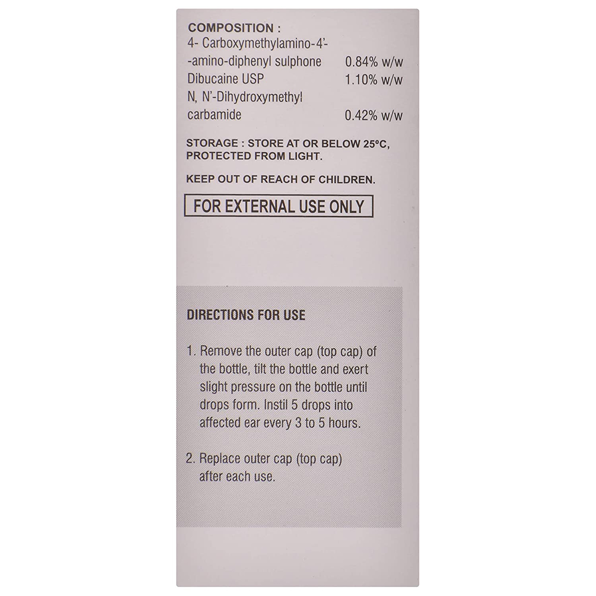 Otogesic Ear Drops 10 ml, Pack of 1 EAR DROPS Otogesic Ear Drops 10 ml, Pack of 1 EAR DROPS