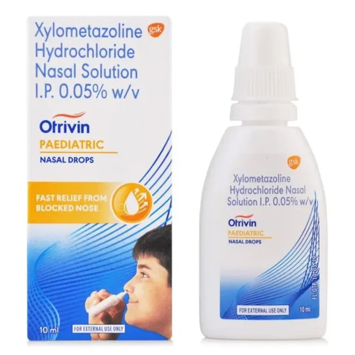 Otrivin Paediatric Nasal Spray, 10 ml, Pack of 1