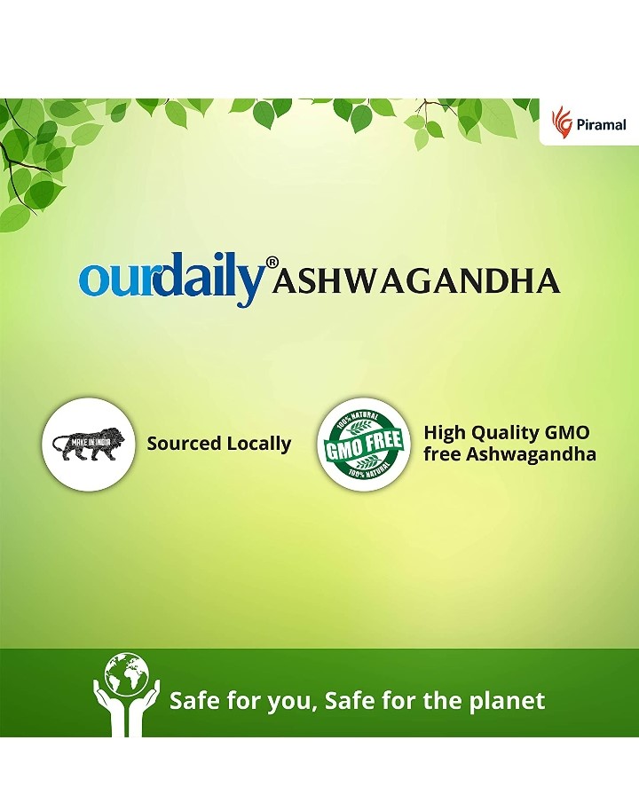 Ourdaily Ashwagandha, 60 Tablets Ourdaily Ashwagandha, 60 Tablets
