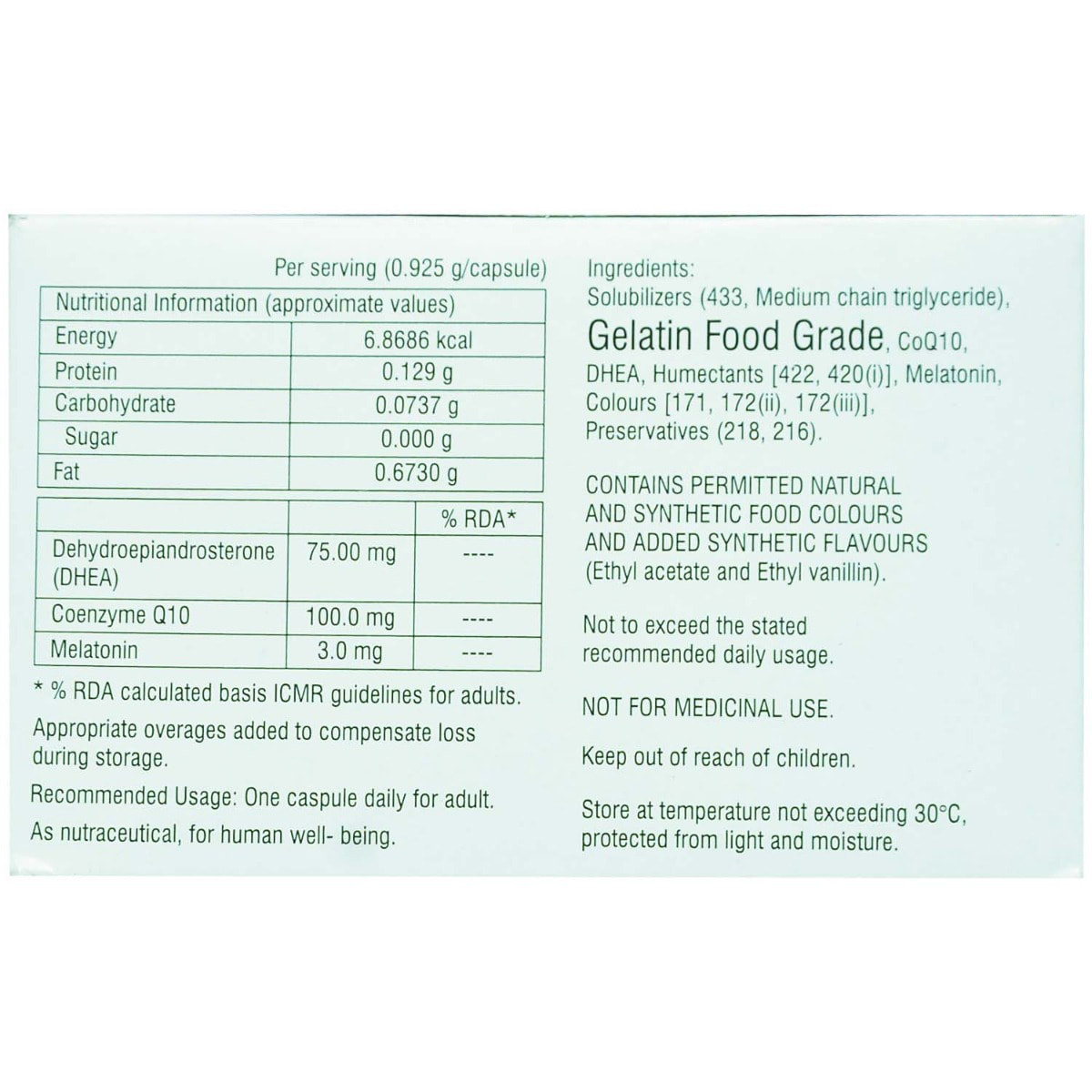 Ovares Plus Capsule 10's, Pack of 10 CAPSULES Ovares Plus Capsule 10's, Pack of 10 CAPSULES