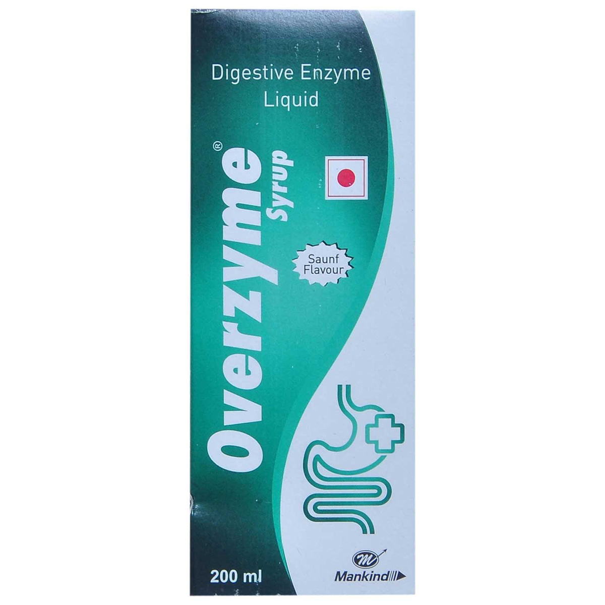 Overzyme Saunf Syrup 200 ml, Pack of 1 SYRUP Overzyme Saunf Syrup 200 ml, Pack of 1 SYRUP