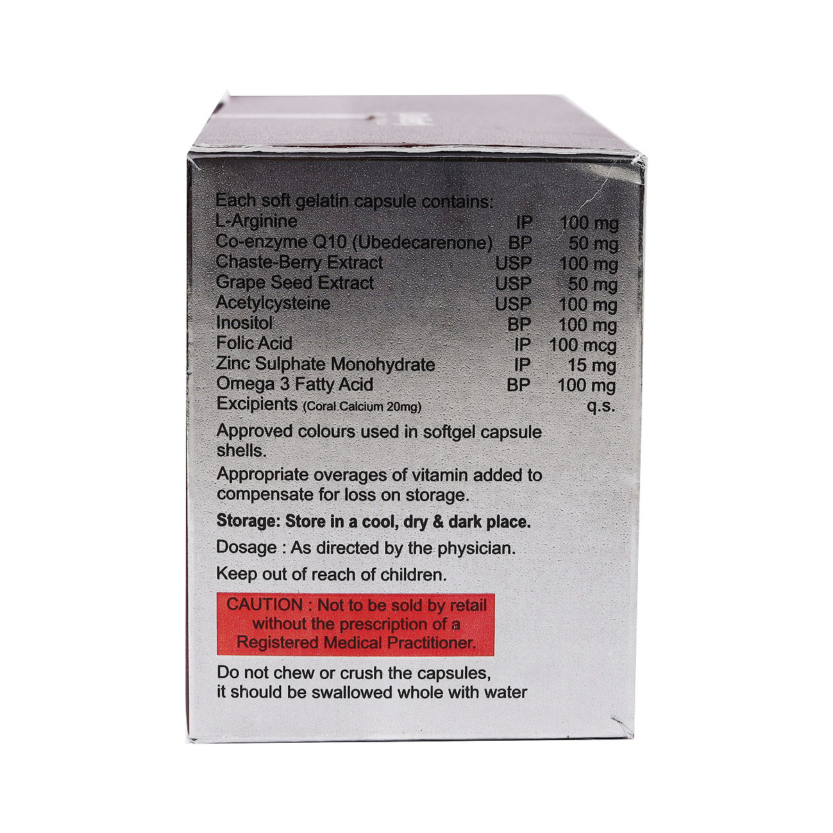 Ovifert Soft Gelatin Capsule 10's, Pack of 10 Ovifert Soft Gelatin Capsule 10's, Pack of 10