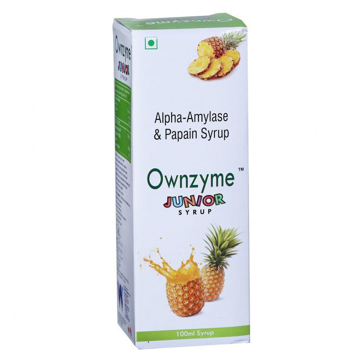 Ownzyme Junior Syrup 100 ml, Pack of 1 Liquid Ownzyme Junior Syrup 100 ml, Pack of 1 Liquid