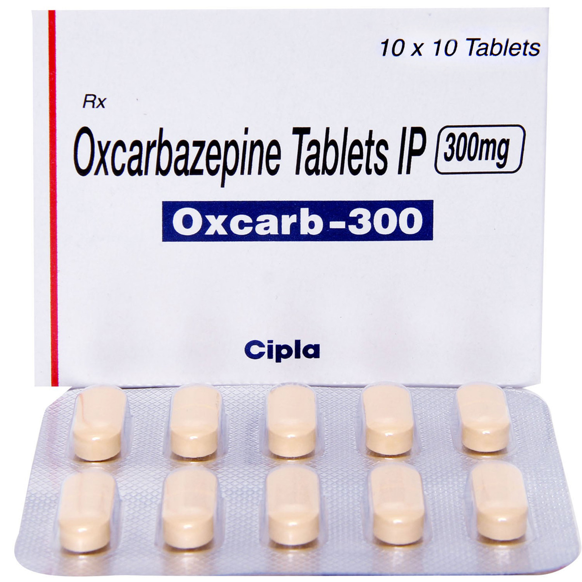 Oxcarb-300 Tablet 10's, Pack of 10 TABLETS Oxcarb-300 Tablet 10's, Pack of 10 TABLETS