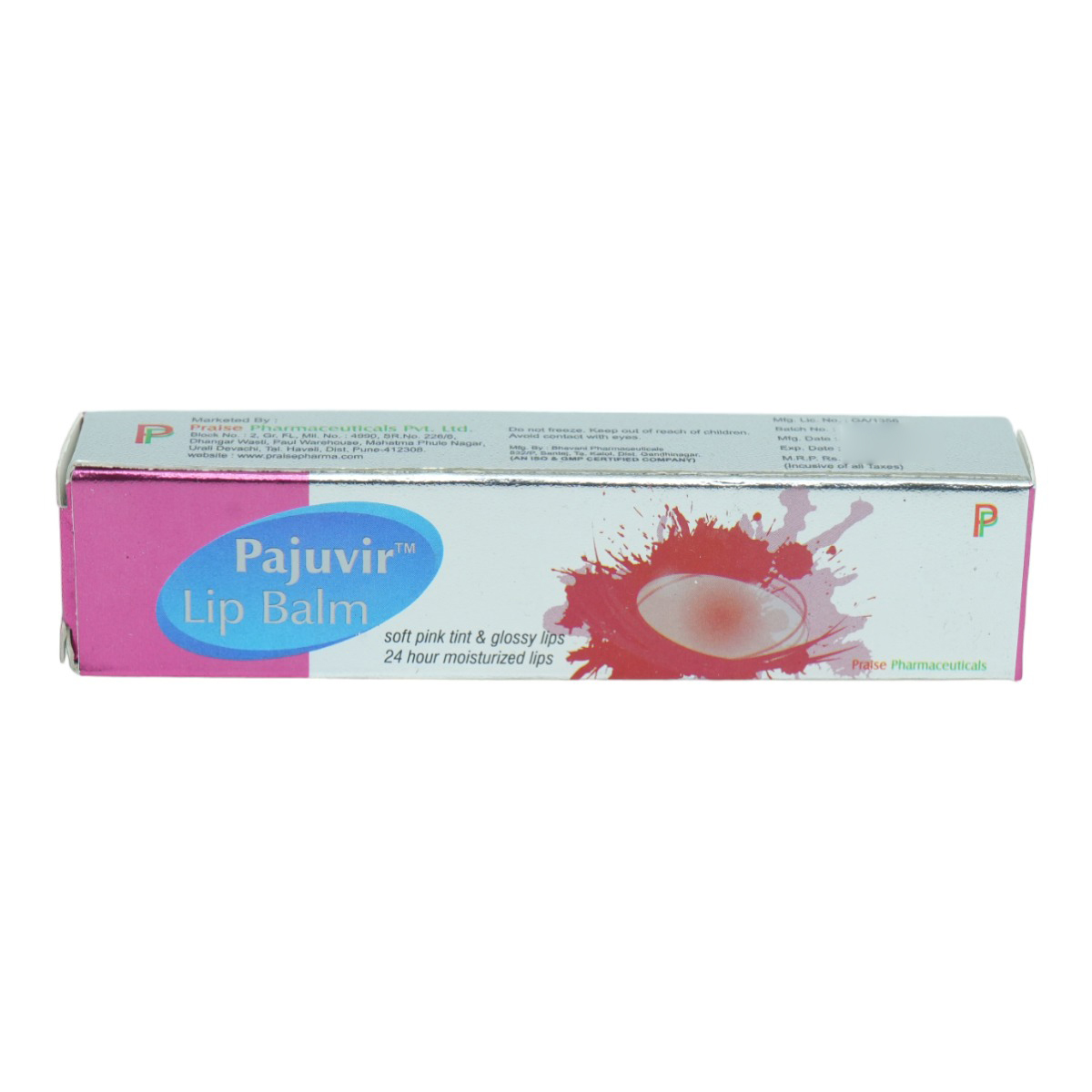 Pajuvir Lip Balm 10 gm, Pack of 1 Pajuvir Lip Balm 10 gm, Pack of 1